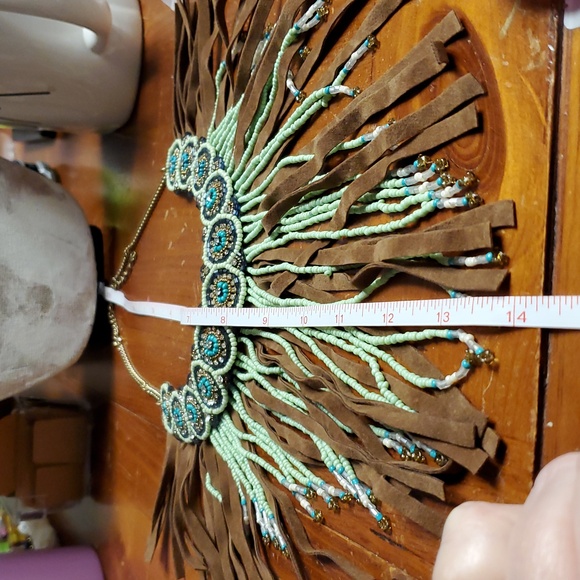 Handcrafted Ethnic Necklaces Bracelets Keychain Seed Bead Native Ethnic Navajo 9 - Picture 15 of 16